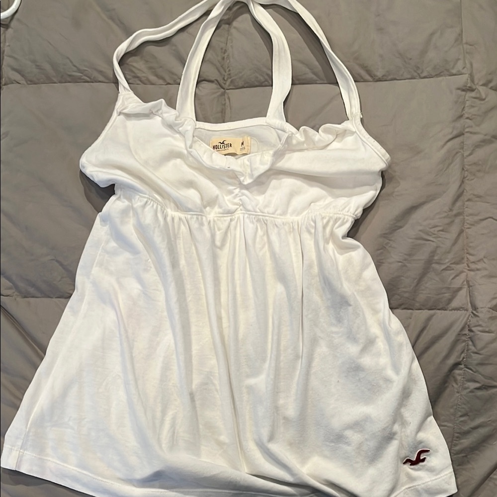 hollister cross back tank top